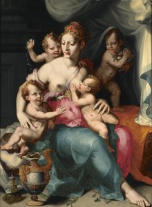 カリタス、1540年。 作： Vincent Sellaer