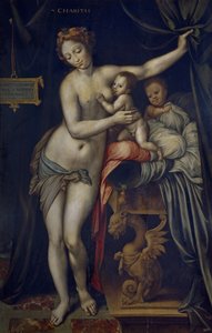 慈善、1555年頃 作： Vincent Sellaer