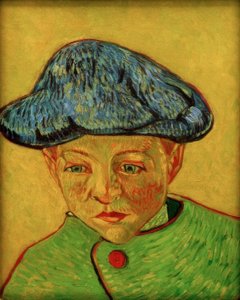 カミーユ・ルーランの肖像 作： Vincent van Gogh