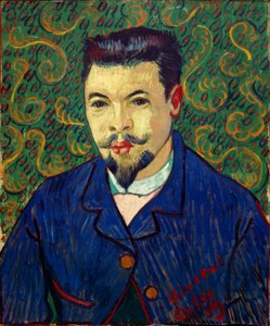 フェリックス・レイ博士の肖像 作： Vincent van Gogh