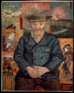 ペレ・タンギーの肖像 作： Vincent van Gogh