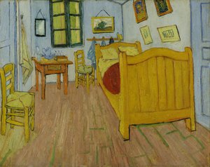 ベッドルーム 作： Vincent van Gogh
