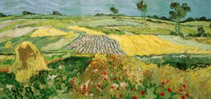 オーヴェルス平原 作： Vincent van Gogh