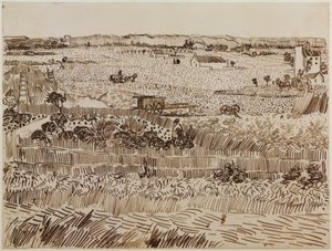 収穫 作： Vincent van Gogh