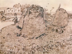 わらの山 作： Vincent van Gogh