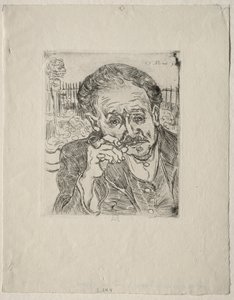 ガシェ博士、1890 作： Vincent van Gogh
