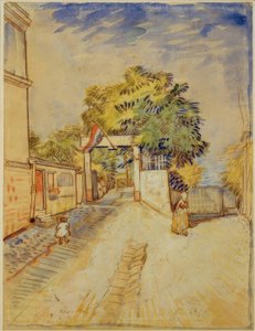 ムーランデラガレットへの入り口 作： Vincent van Gogh