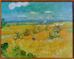 収穫 作： Vincent van Gogh