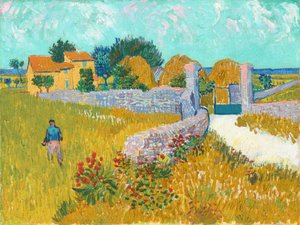 プロヴァンスの農家 作： Vincent van Gogh