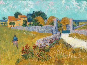 プロヴァンスの農家、1888年。 作： Vincent van Gogh