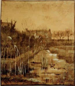 掘る 作： Vincent van Gogh
