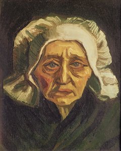 オランダの農民の頭 作： Vincent van Gogh