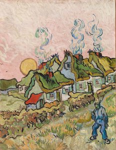 家と人物 作： Vincent van Gogh