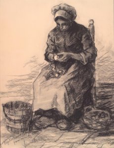 ジャガイモの皮むき器 作： Vincent van Gogh