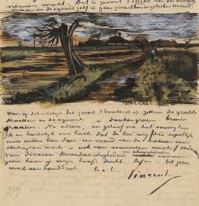 Kopfweide、Letter、Theo van Gogh。 1882