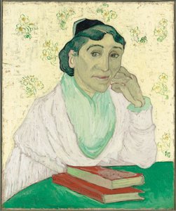 アルレシアン、マダムジヌー、1890年 作： Vincent van Gogh