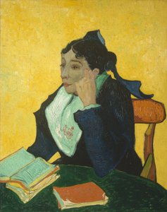 LArlésienne：マダムジョセフミッシェルジヌーマリージュリアン、1848-1911、1888-89。 作： Vincent van Gogh