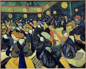 La salle de danse a Arles ヴィンセント・ヴァン・ゴッホ（1853-1890）の絵画 1888 Sun.0,65x0,81 m Paris, musee d