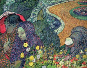 アルルの女性（エッテンの庭の思い出） 作： Vincent van Gogh