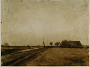 ドレンテの風景 作： Vincent van Gogh