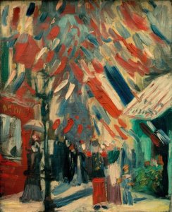 7月14日 作： Vincent van Gogh