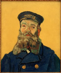 郵便配達員ジョセフルーリン 作： Vincent van Gogh
