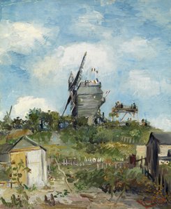 ル・ムーラン・ド・ブルート・ファン、モンマルトル 作： Vincent van Gogh