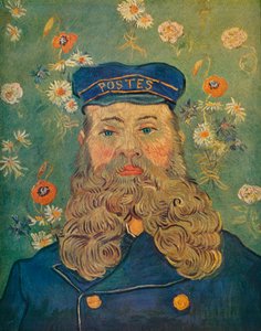 郵便配達員ルーリン、1888 作： Vincent van Gogh