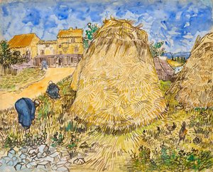 小麦の山