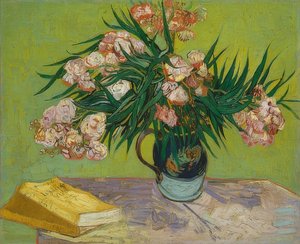 セイヨウキョウチクトウ。 1888 作： Vincent van Gogh