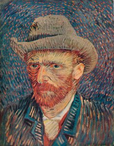 アーティストの肖像、1887 作： Vincent van Gogh