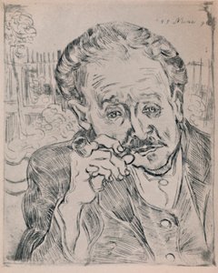 ガシェ博士の肖像、1890年頃、1946年 作： Vincent van Gogh