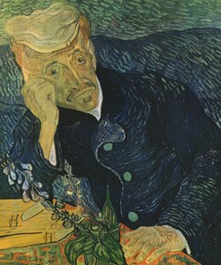 ポール・ガシェ博士の肖像、1890年6月、1947年。 作： Vincent van Gogh