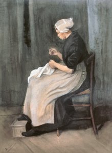 スケベニンガーネヘリン 作： Vincent van Gogh