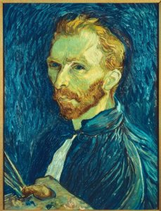 自画像 作： Vincent van Gogh