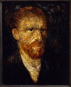 セルフポートレート（油彩・キャンバス 作： Vincent van Gogh