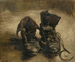 靴、1886 作： Vincent van Gogh