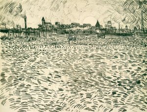 アルルでの夏の夜 作： Vincent van Gogh