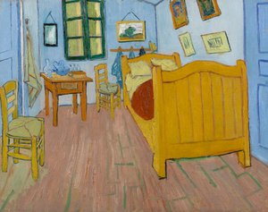 ベッドルーム 作： Vincent van Gogh