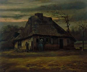 コテージ 作： Vincent van Gogh