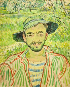 庭師、または若い農民 作： Vincent van Gogh