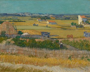 収穫 作： Vincent van Gogh