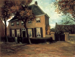 ヌエネンのパリッシュハウス 作： Vincent van Gogh