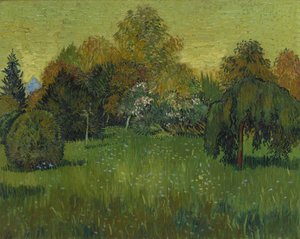 詩人の庭、1888 作： Vincent van Gogh