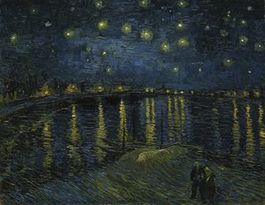 星空の夜、1888