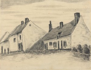 ザンドメニクの家、c。 18791880。 作： Vincent van Gogh