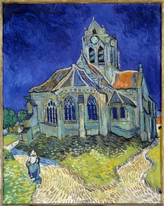 オーヴェール＝シュル＝オワーズ教会 作： Vincent van Gogh