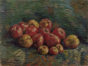 りんご。 1887 作： Vincent van Gogh