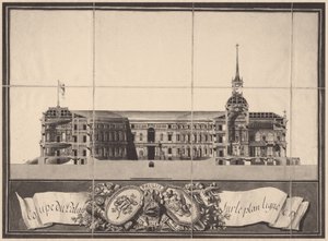 サンクトペテルブルクの聖ミカエル城、1797 作： Vincenzo Brenna