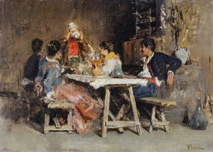 結婚式の夕食